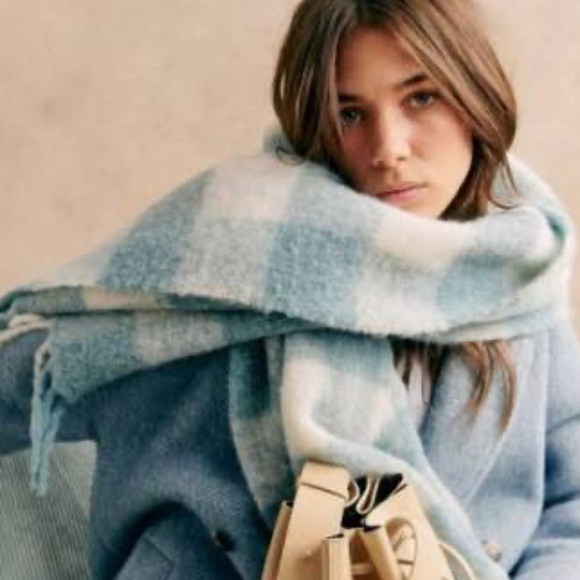 Sezane 'Louise' Scarf NWT - Picture 2 of 5
